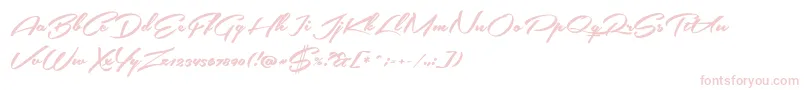 SouthernairePersonalUseOnly-Schriftart – Rosa Schriften