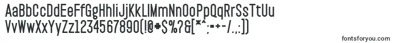 PaktBlack-fontti – Televisioon tarkoitetut fontit