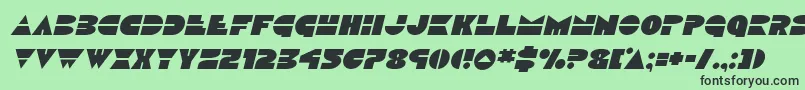 Discoduckital Font – Black Fonts on Green Background