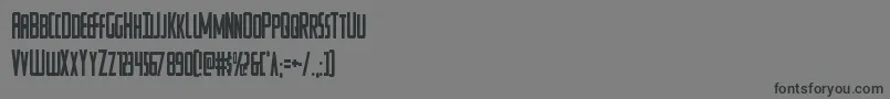 Watchtowercond Font – Black Fonts on Gray Background