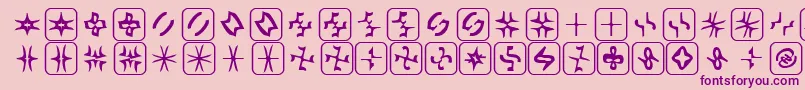 More about Zone23Foopy6 Font Zone23Foopy6 Font – Purple Fonts on Pink Background