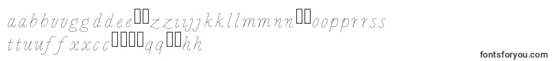 フォントBdcalais – ウズベク文字