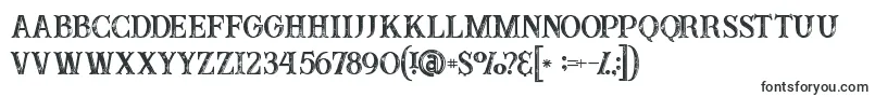 Buffaloinline2grunge Font – Antique Fonts