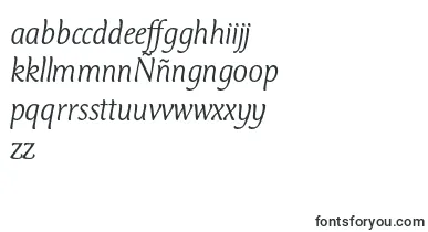 CtmercuriusstdLightitalic font – filipino Fonts