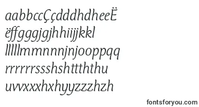 CtmercuriusstdLightitalic font – nyanja Fonts