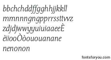 CtmercuriusstdLightitalic font – creole Fonts