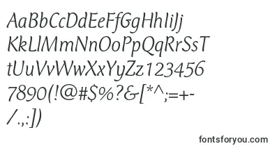 CtmercuriusstdLightitalic font – technical Fonts