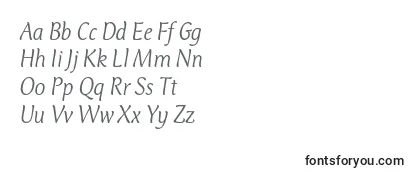 CtmercuriusstdLightitalic Font