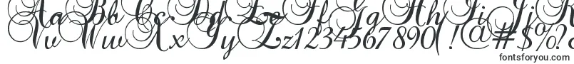 Шрифт Baroque Script – шрифты для гравировки