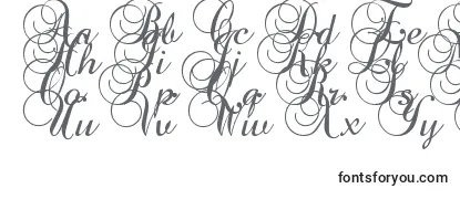 Baroque Script Font