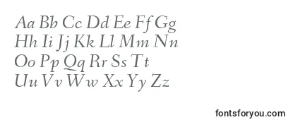 FanwoodItalic Font