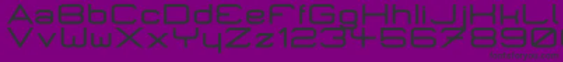 MicromiepsBold Font – Black Fonts on Purple Background