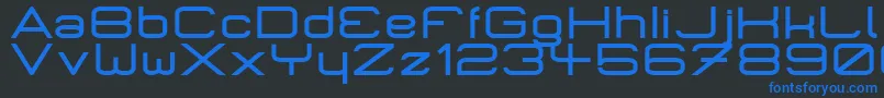 fuente MicromiepsBold – Fuentes Azules Sobre Fondo Negro