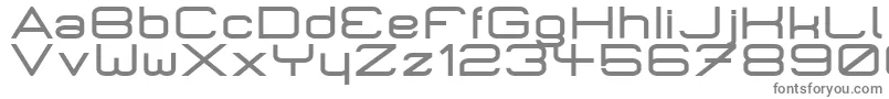 フォントMicromiepsBold – 白い背景に灰色の文字