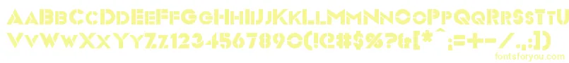 Videopac Font – Yellow Fonts