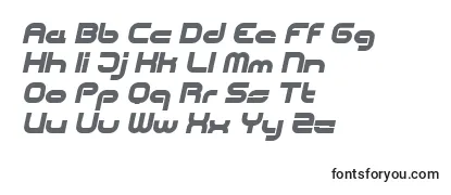CentreforwardBlackitalic Font