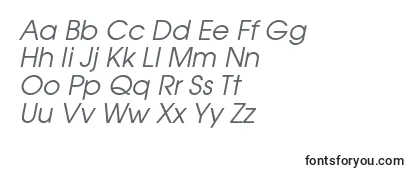 AgavalanchecItalic Font