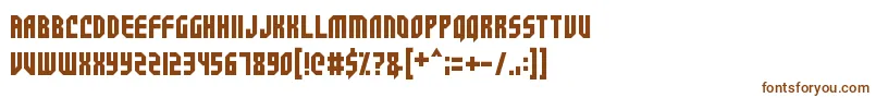 SpaceCrusader Font – Brown Fonts