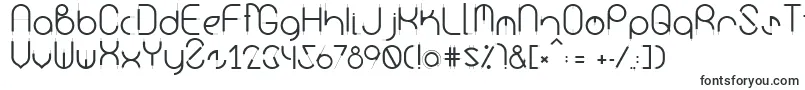 Шрифт Kurba – шрифты, начинающиеся на K