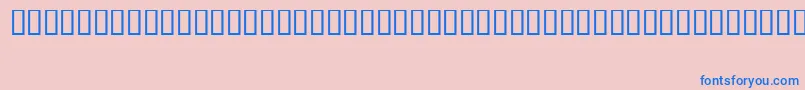fuente FizzoRegular – Fuentes Azules Sobre Fondo Rosa
