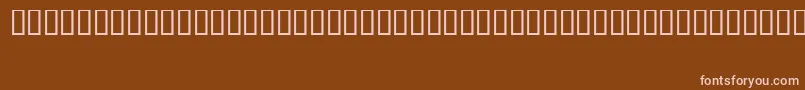 FizzoRegular Font – Pink Fonts on Brown Background