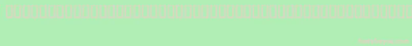 FizzoRegular Font – Pink Fonts on Green Background