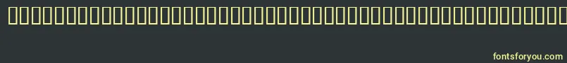FizzoRegular Font – Yellow Fonts on Black Background
