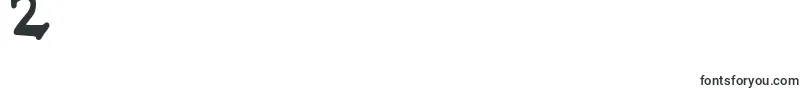 フォントDjbTootsieWootsieBold – フォント数字2