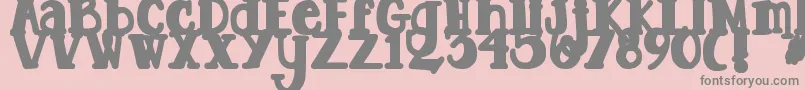 Más sobre la fuente DjbTootsieWootsieBold fuente DjbTootsieWootsieBold – Fuentes Grises Sobre Fondo Rosa