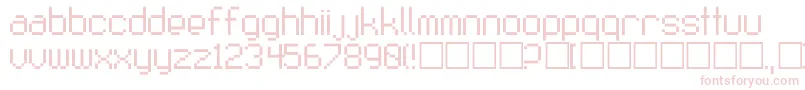 Fruitsalad Font – Pink Fonts on White Background