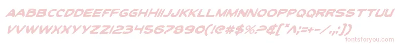 ToonTownIndustrialItalic Font – Pink Fonts
