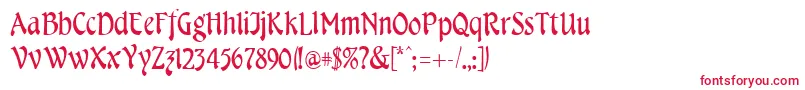 CheshireRegular Font – Red Fonts