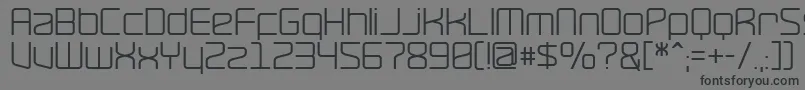 Ravepps Font – Black Fonts on Gray Background