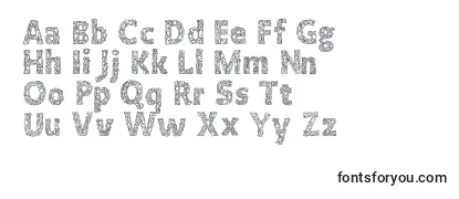 Crystallineoutline-fontti