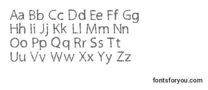 InkyCre Font