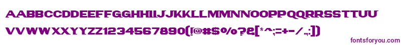 Panamtext Font – Purple Fonts on White Background