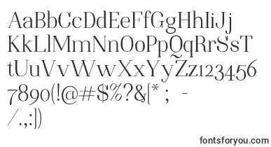 NightstillcomesMineFinalSample font – humanistic Fonts