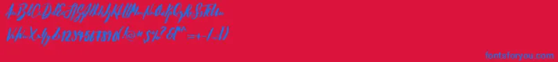 Más sobre la fuente HellostockholmRegular fuente HellostockholmRegular – Fuentes Azules Sobre Fondo Rojo