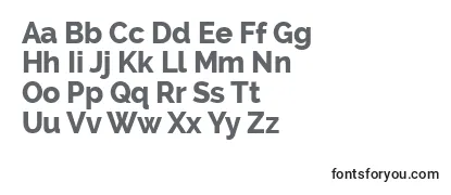 RalewayExtrabold Font