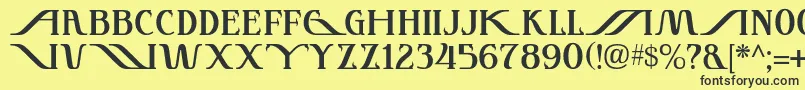 More about Instant Font Instant Font – Black Fonts on Yellow Background