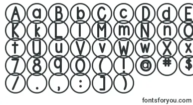 DjbStandardizedTest2 font – Fonts Balloons