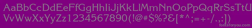 More about Korinnactt Font Korinnactt Font – Gray Fonts on Purple Background