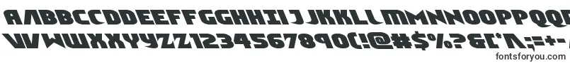 Шрифт Ninjagardenleft – широкие шрифты