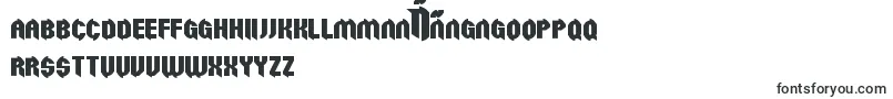 Czcionka Razorclaw – filipińskie czcionki