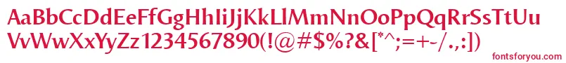 OdenseDemi Font – Red Fonts