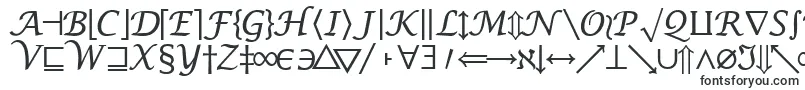 MachadomathsymbolsskRegular-fontti – Alkavat M:lla olevat fontit
