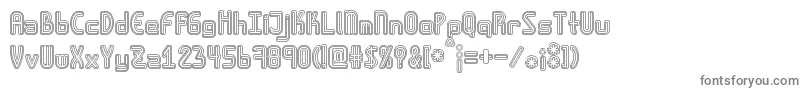 Amplitudesdoublestroke-fontti – harmaat fontit