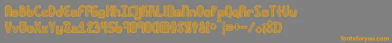 More about Amplitudesdoublestroke Font Amplitudesdoublestroke Font – Orange Fonts on Gray Background