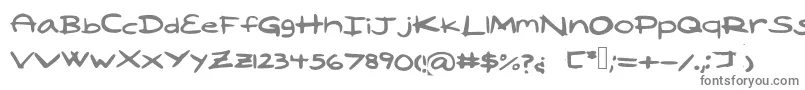 Laila Font – Gray Fonts on White Background