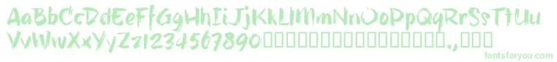HillbellyTrial Font – Green Fonts